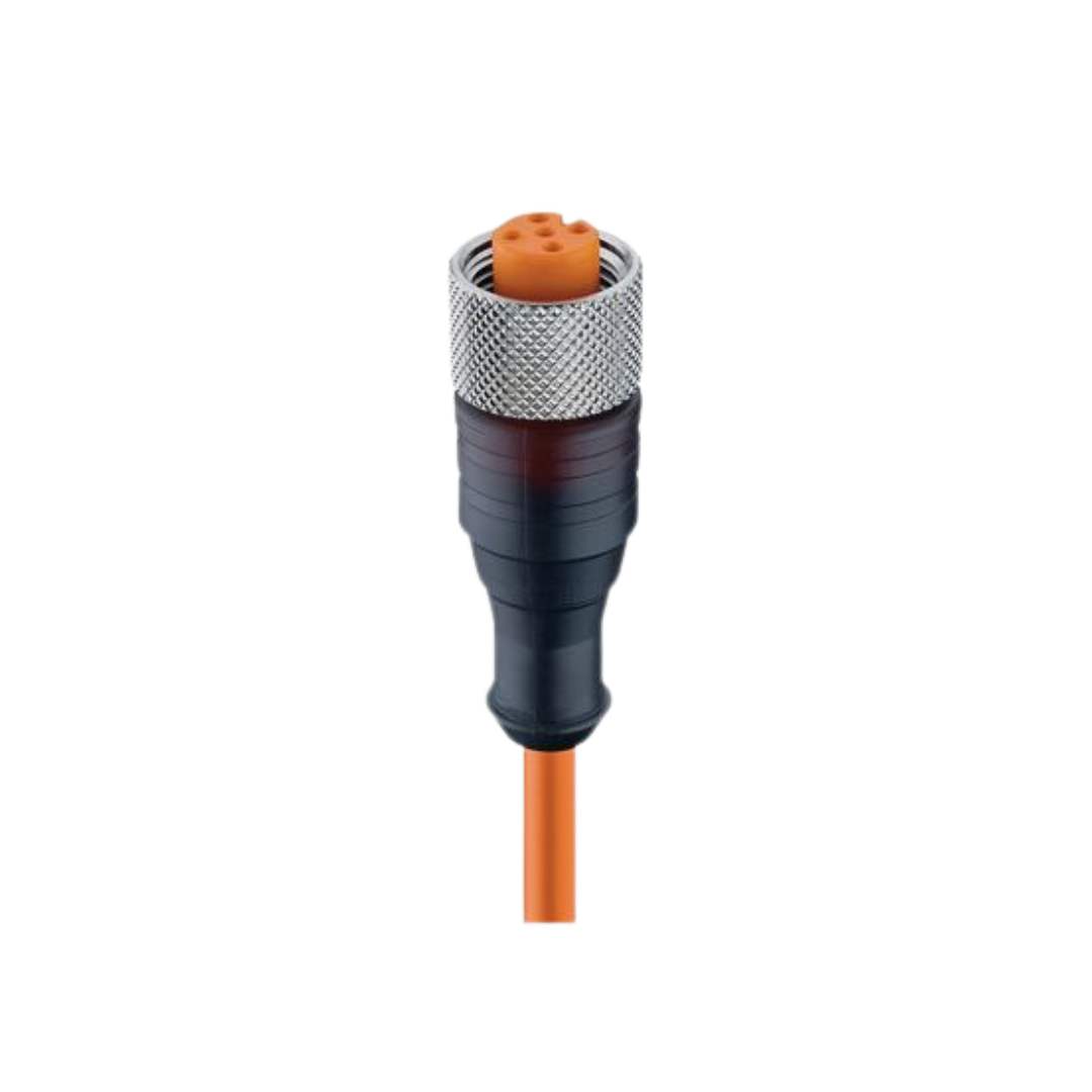 M12 A-coded female Trans body PVC orange 5wire_29133_category_image